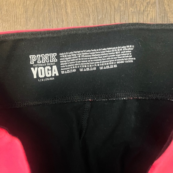 PINK Victoria's Secret bling leggings L - Picture 6 of 6